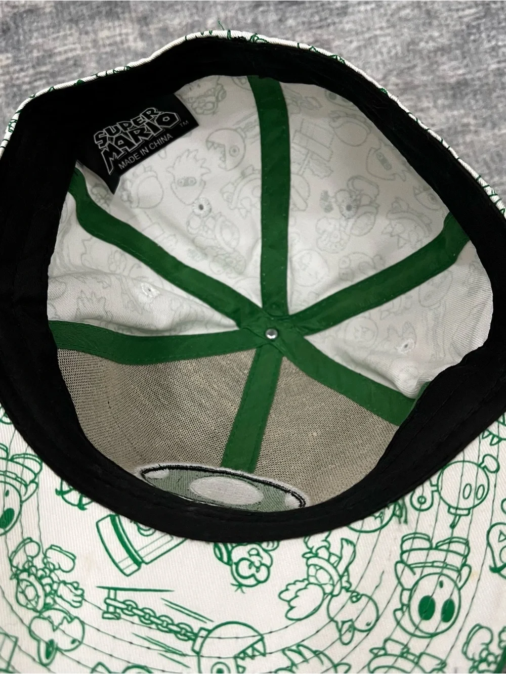 Nintendo Green Mushroom 'Get A Life' Hat